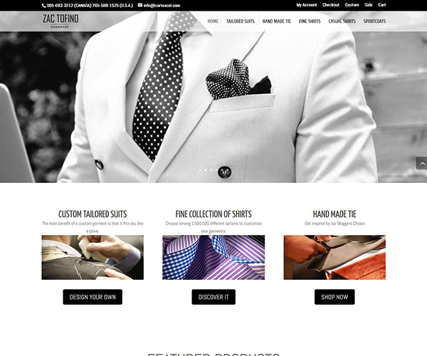 Tailor Website