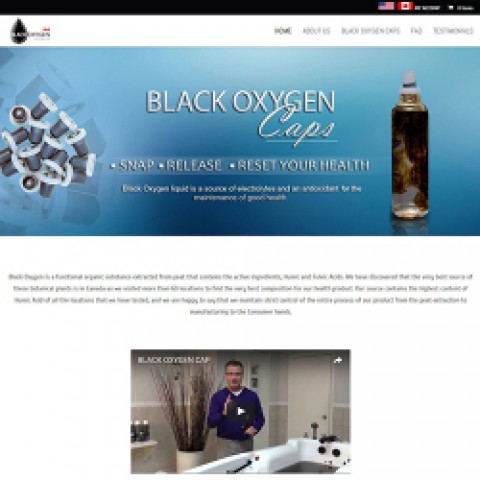 Black Oxygen Caps